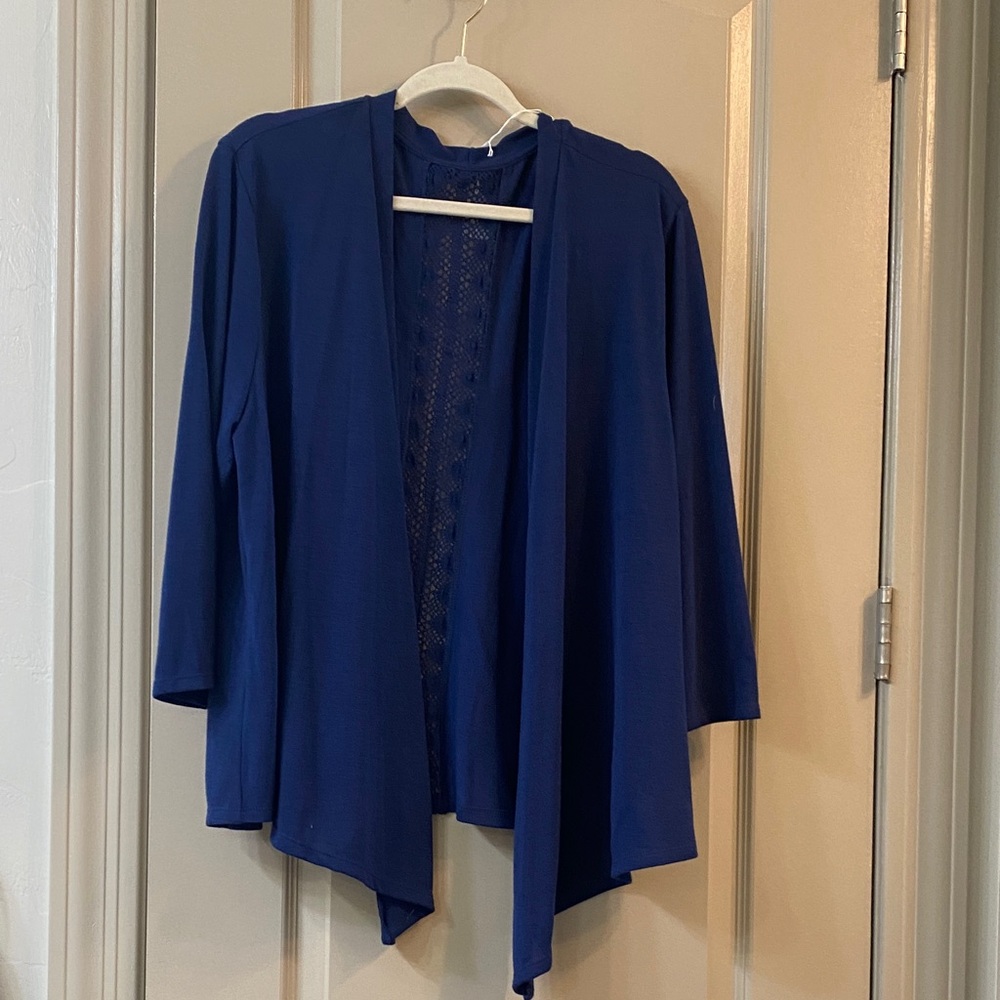 Elegant Blue Women's Sweater